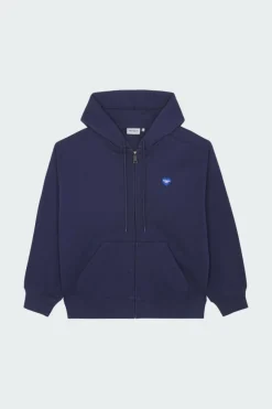 Hooded Heart II Hartt Sweat Jacket - Hoodie zippé | Bleu*CARHARTT WIP Outlet