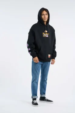 Hoodie | Noir*MITCHELL & NESS Sale