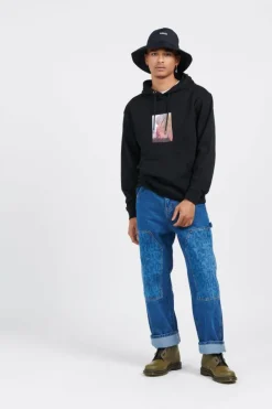 HOODIE SIGHT - Hoodie | Noir*WASTED Sale