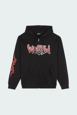 HOODIE ZIP BLIND - Hoodie zippé | Noir*WASTED New