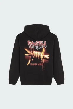 HOODIE ZIP BLIND - Hoodie zippé | Noir*WASTED New