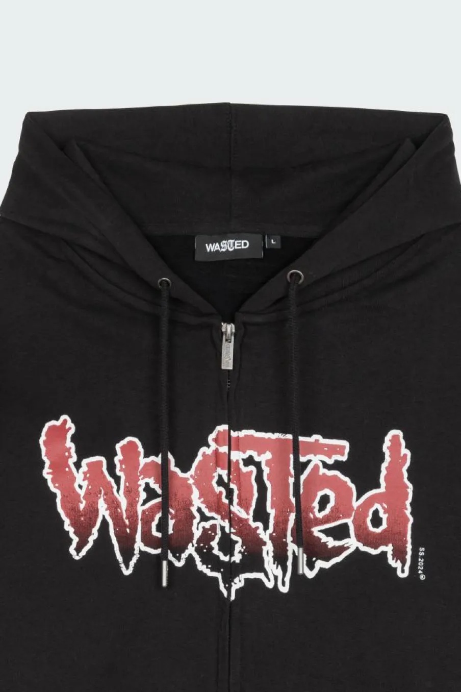 HOODIE ZIP BLIND - Hoodie zippé | Noir*WASTED New