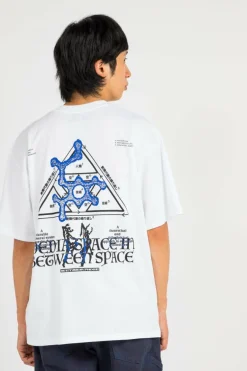 HUMAN NATURE TECHNOLOGY - T-shirt | Blanc*EDWIN Outlet