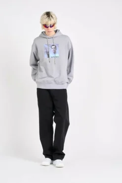 I LL BE BACK - Hoodie | Gris*NO PROBLEMO Sale