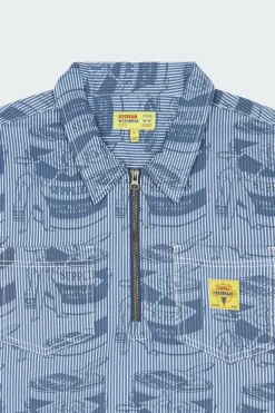 IC SUPPLIES WORK - Chemise | Bleu*ICE CREAM Discount