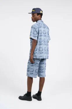 IC SUPPLIES WORK - Chemise | Bleu*ICE CREAM Discount