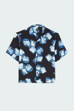 ICE CUBE SS - Chemise | Bleu*EDWIN Discount