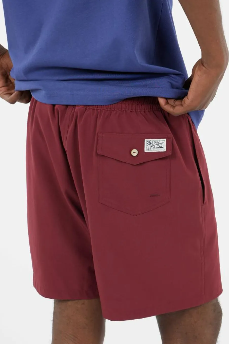 5.75-Inch Traveler Classic Swim Trunk - Short de bain | Rouge*POLO RALPH LAUREN Clearance