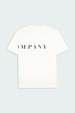 JERSEY FRONT-BACK LOGO - T-shirt | Blanc*C.P. COMPANY Online