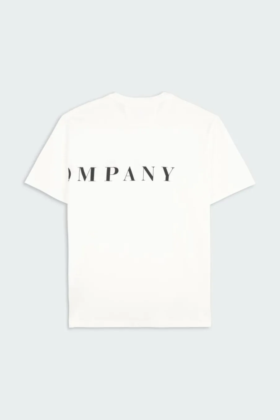 JERSEY FRONT-BACK LOGO - T-shirt | Blanc*C.P. COMPANY Online