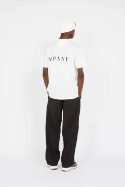 JERSEY FRONT-BACK LOGO - T-shirt | Blanc*C.P. COMPANY Online
