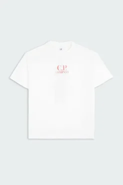 JERSEY LOGO T-SHIRT - T-shirt | Blanc*C.P. COMPANY
