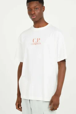JERSEY LOGO T-SHIRT - T-shirt | Blanc*C.P. COMPANY