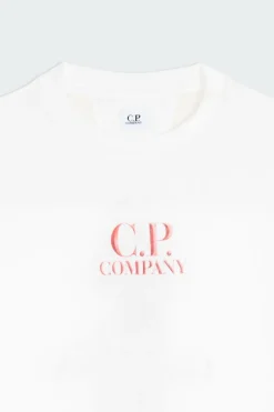 JERSEY LOGO T-SHIRT - T-shirt | Blanc*C.P. COMPANY