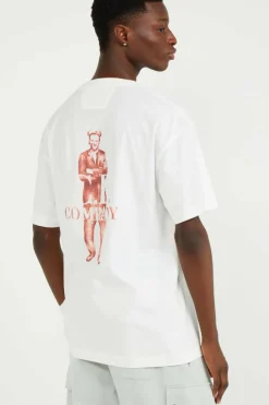 JERSEY LOGO T-SHIRT - T-shirt | Blanc*C.P. COMPANY