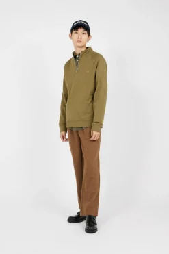JIM - Sweatshirt | Vert*FARAH Outlet