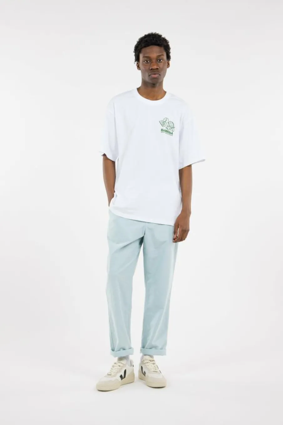 Kama - T-shirt | Blanc*EDWIN Online