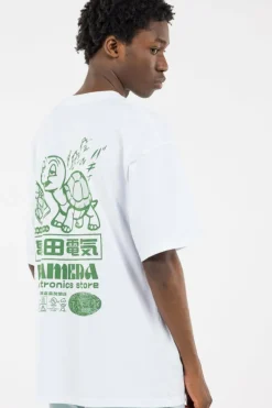 Kama - T-shirt | Blanc*EDWIN Online