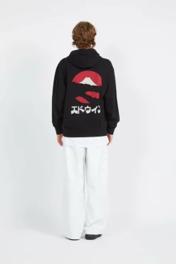 Kamifuji Hoodie Sweat - Hoodie | Noir*EDWIN Discount