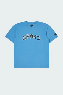 Katakana Retro TS - T-shirt | Bleu*EDWIN Discount