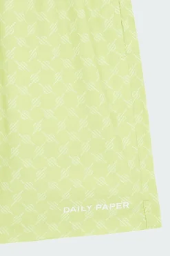 kato monogram swimshorts - Short de bain | Vert*DAILY PAPER Discount