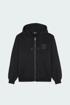 KINGDOM CURVE ZIP - Hoodie zippé | Noir*WASTED Best