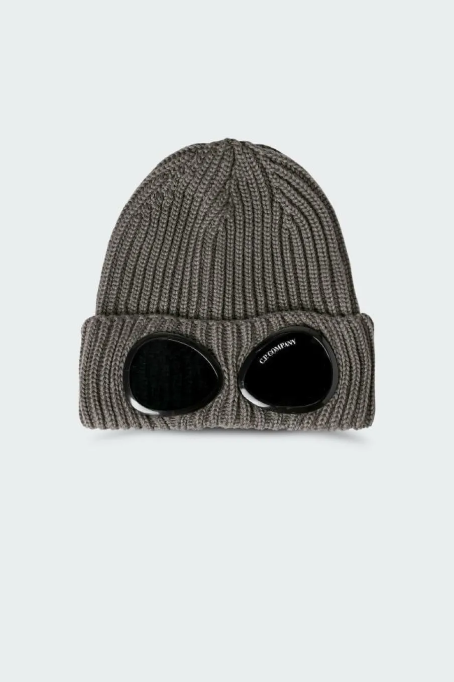 KNIT CAP IN EXTRAFINE MERINO WOOL - Bonnet | Beige*C.P. COMPANY