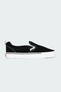 Knu Slip Black/True Whit - Slip-on | Noir*VANS Best