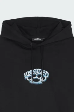 KNUCKLES HOODIE - Hoodie | Noir*WASTED Discount