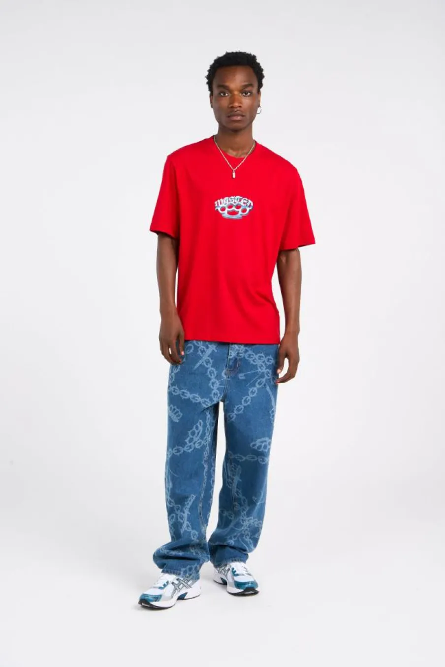KNUCKLES T-SHIRT - T-shirt | Rouge*WASTED Discount