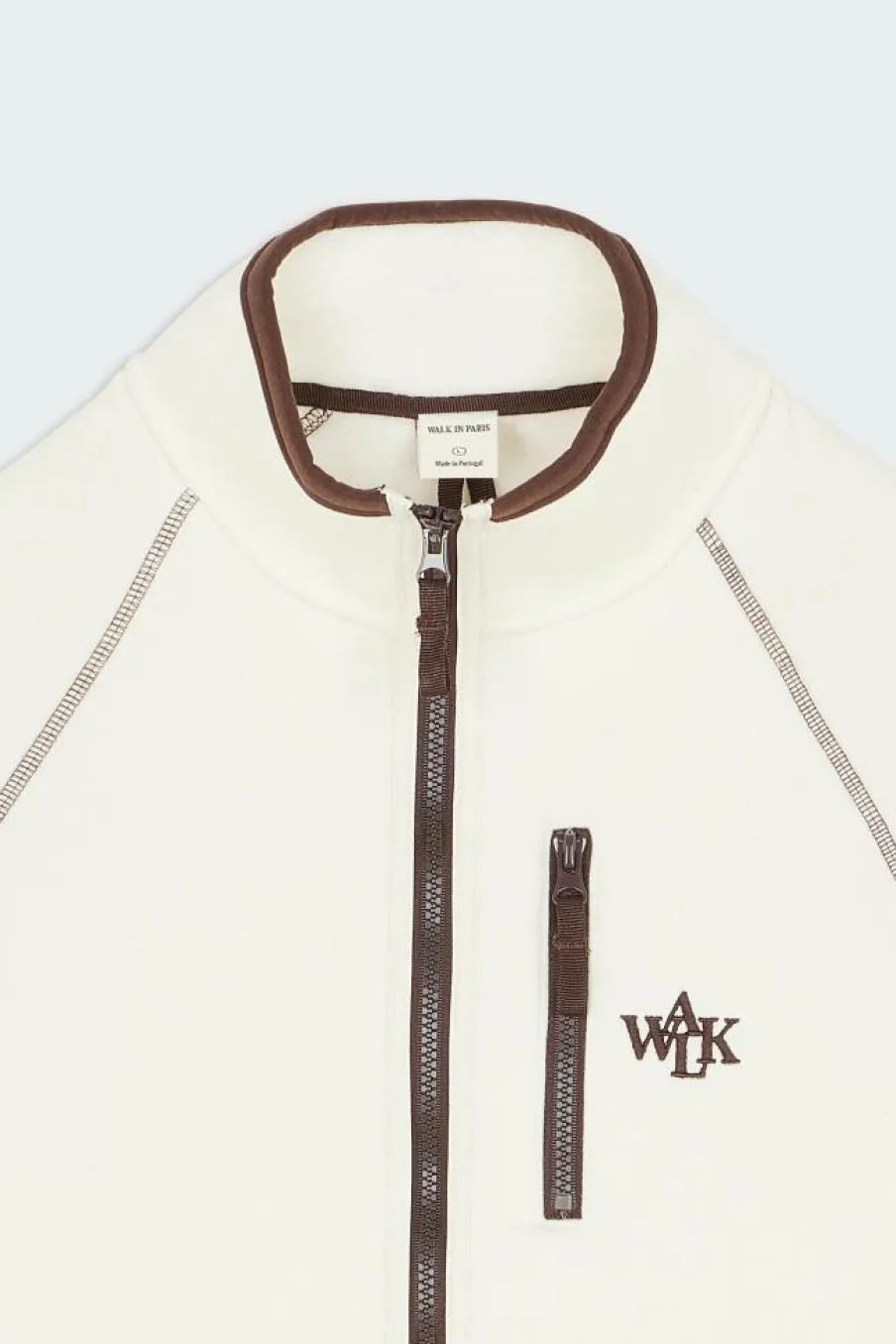 La veste polaire beige - Veste | Beige*WALK IN PARIS Online