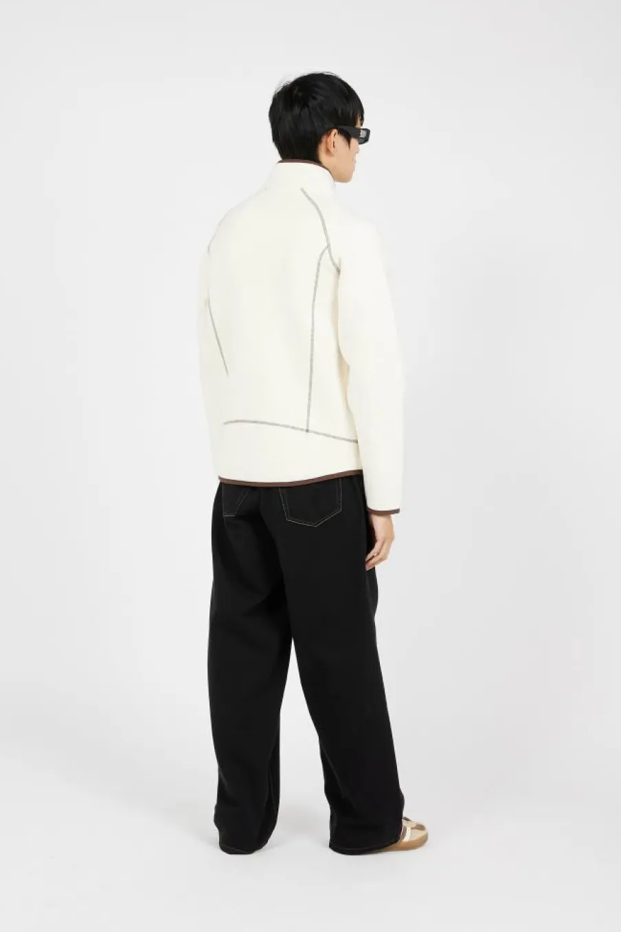 La veste polaire beige - Veste | Beige*WALK IN PARIS Online
