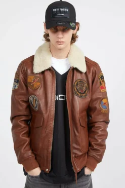 LCFLIGHTWX23 - Blouson | Marron*SCHOTT New