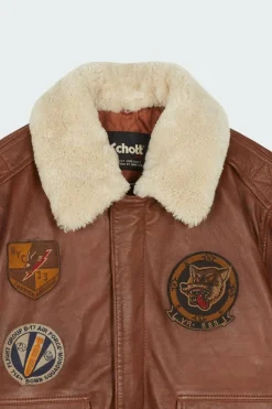 LCFLIGHTWX23 - Blouson | Marron*SCHOTT New