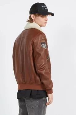 LCFLIGHTWX23 - Blouson | Marron*SCHOTT New