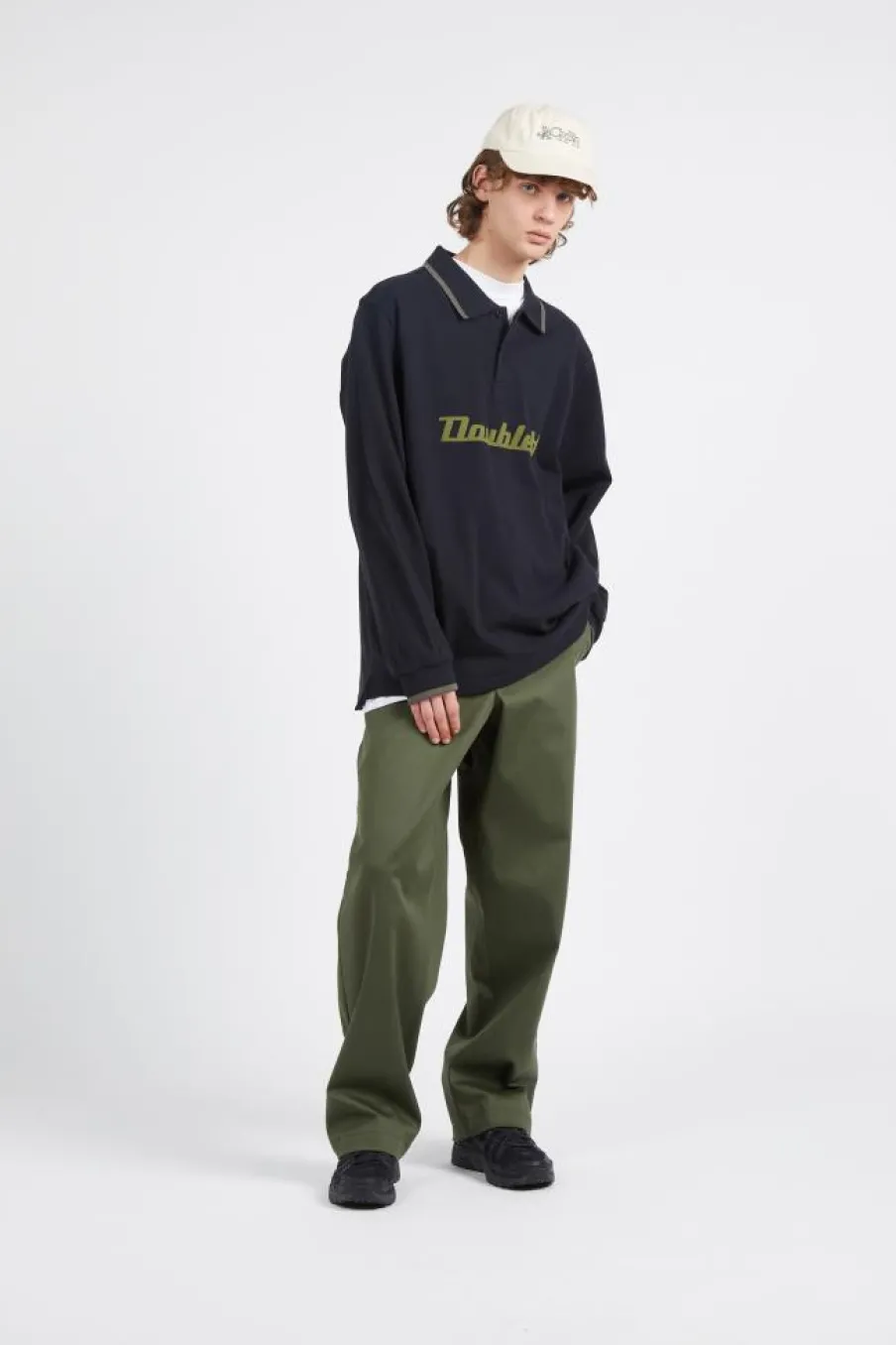 Len Baseline LS Polo GOTS - Polo | Noir*WOOD WOOD