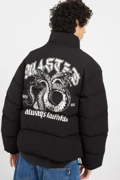 LETHAL NYLON PUFFER - Doudoune | Noir*WASTED New