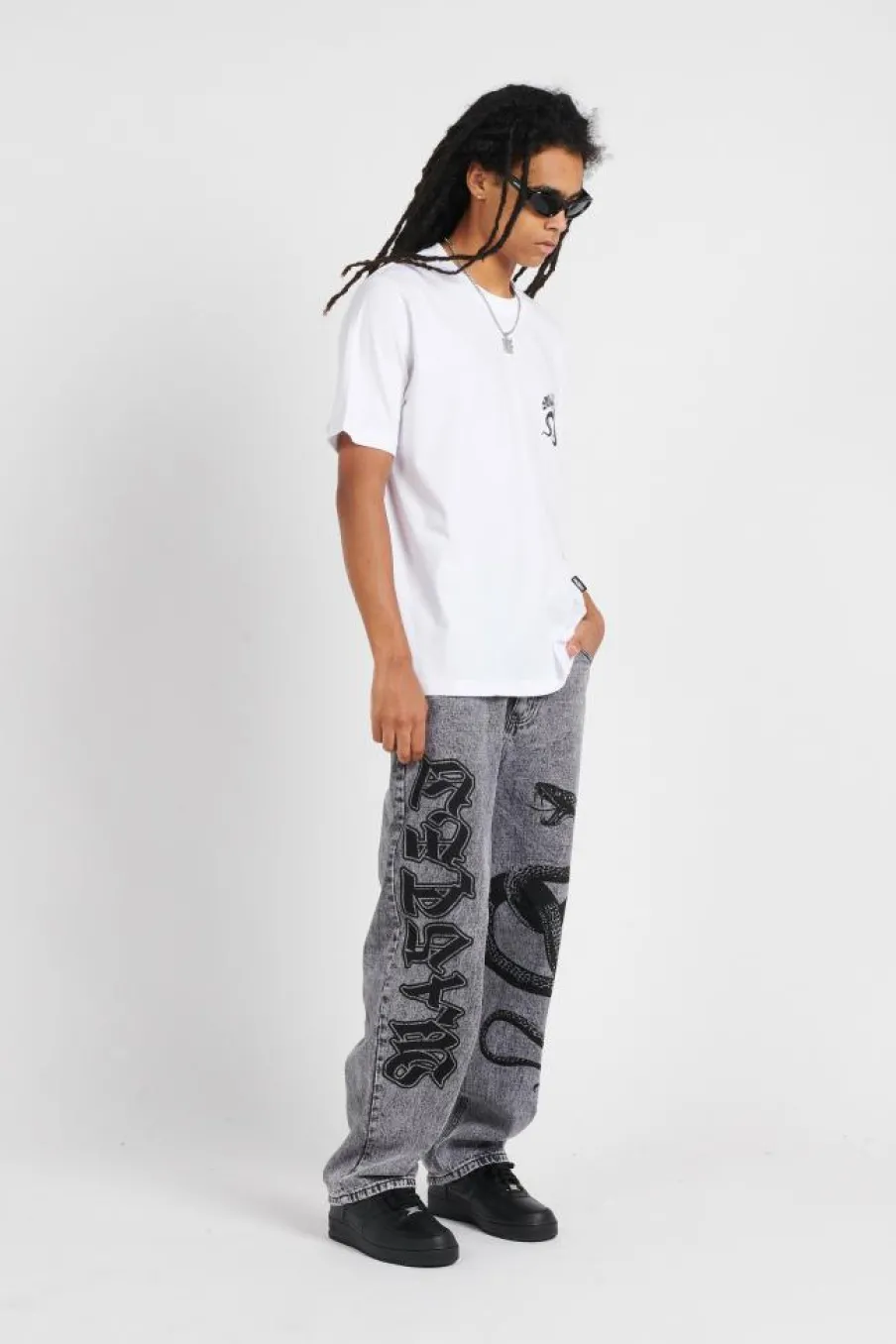 LETHAL SNOW CASPER - Jean | Gris*WASTED Discount
