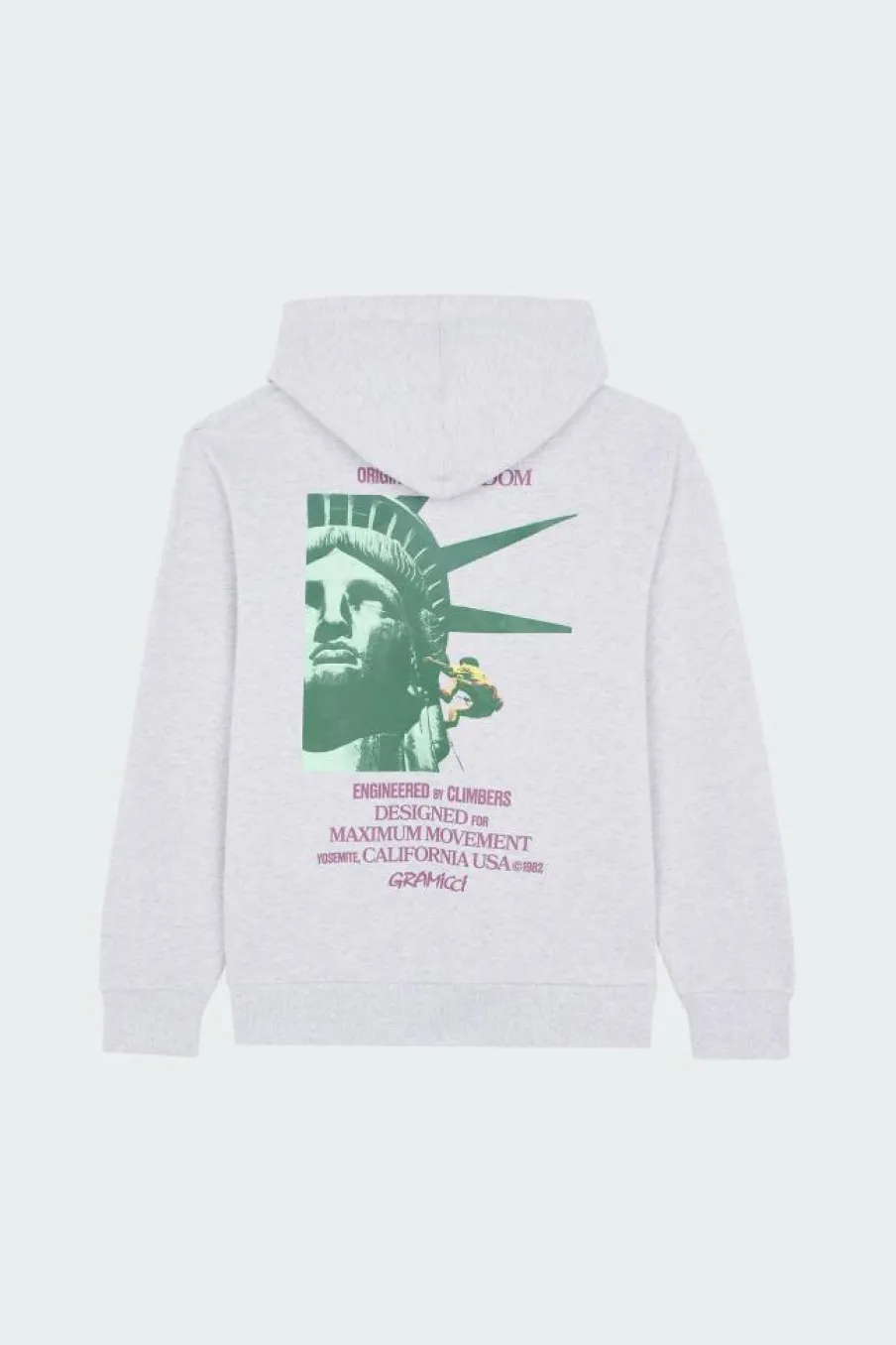 LIBERTY HOODED - Hoodie | Gris*GRAMICCI