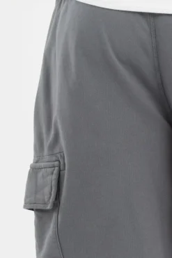 LIGHT FLEECE CARGO LENS SHORTS - Short | Gris*C.P. COMPANY New