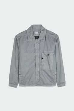 LINO WAX OVERSHIRT - Surchemise | Gris*C.P. COMPANY Online