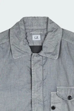 LINO WAX OVERSHIRT - Surchemise | Gris*C.P. COMPANY Online