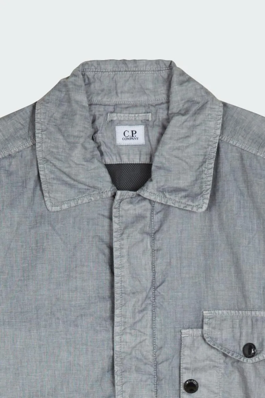 LINO WAX OVERSHIRT - Surchemise | Gris*C.P. COMPANY Online
