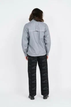 LINO WAX OVERSHIRT - Surchemise | Gris*C.P. COMPANY Online