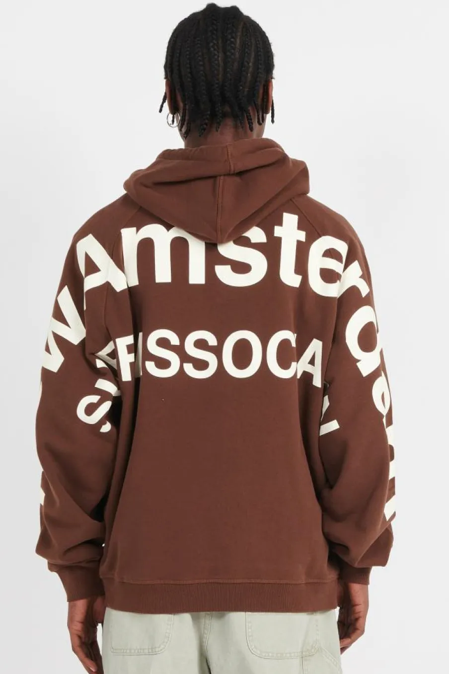 LOGO LINE HD - Hoodie | Marron*NEW AMSTERDAM SURF ASSOCIATION Hot