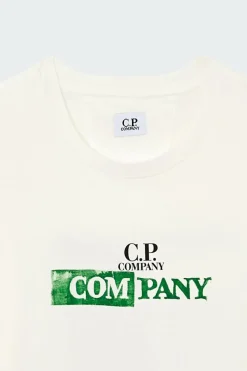 LOGO T-SHIRT - T-shirt | Blanc*C.P. COMPANY New