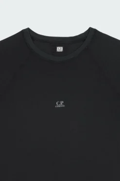 LOGO T-SHIRT - T-shirt | Noir*C.P. COMPANY Hot