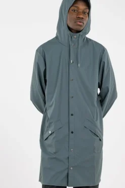 LONG JACKET W3 - Coupe-vent | Bleu*RAINS Best