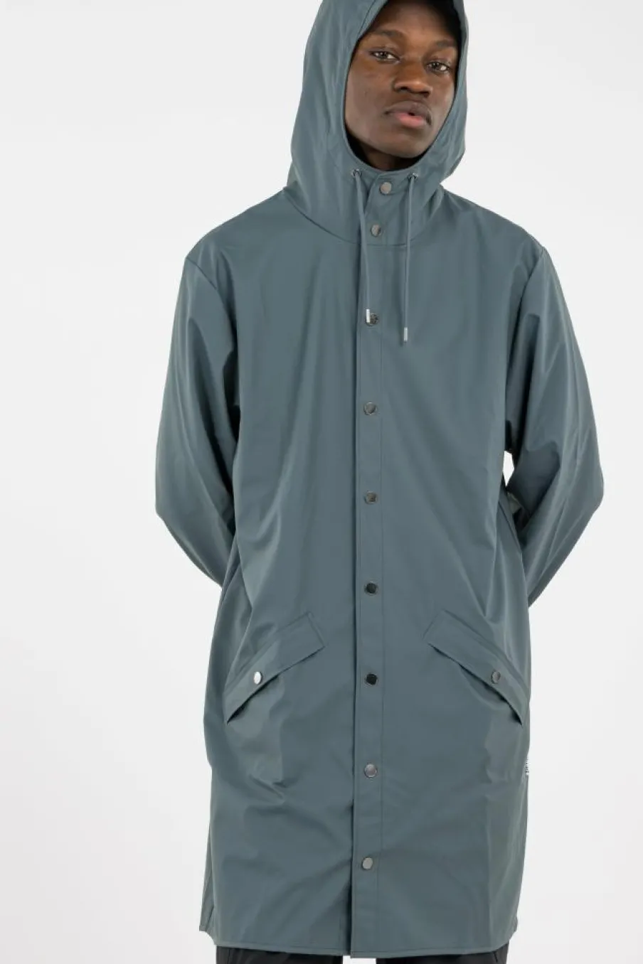 LONG JACKET W3 - Coupe-vent | Bleu*RAINS Best
