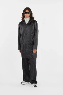 LONG JACKET W3 - Coupe-vent | Noir*RAINS Best